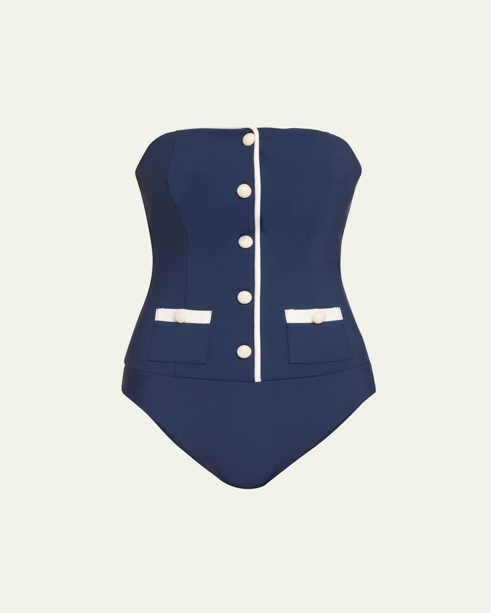 Scout Bustier One-Piece Swimsuit